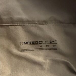 Nike Beige Golf Jacket